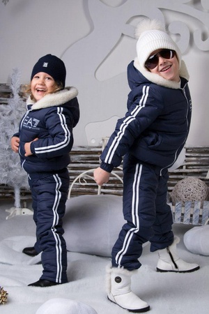 Популярный детский зимний костюм "Армани"