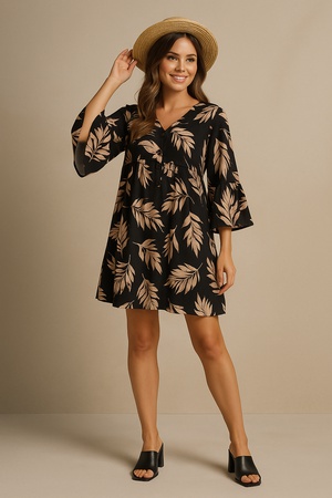 Женская туника с принтом