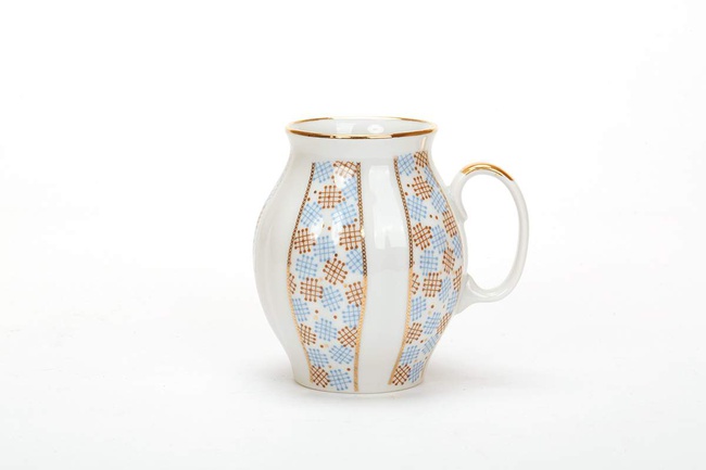 Сервиз чайный 21 предм. Белый лебедь Конфети