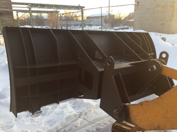 Отвал поворотный для фронтального погрузчика