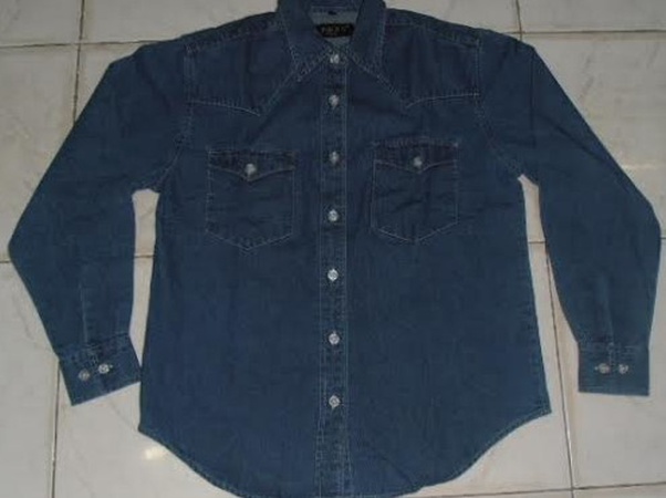 牛仔衬衫