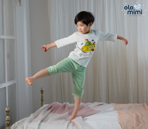 YENİ 20SS 3/4 kollu% 100 pamuklu jakar Nefes alabilir ve rahat - Denizin altına gidin