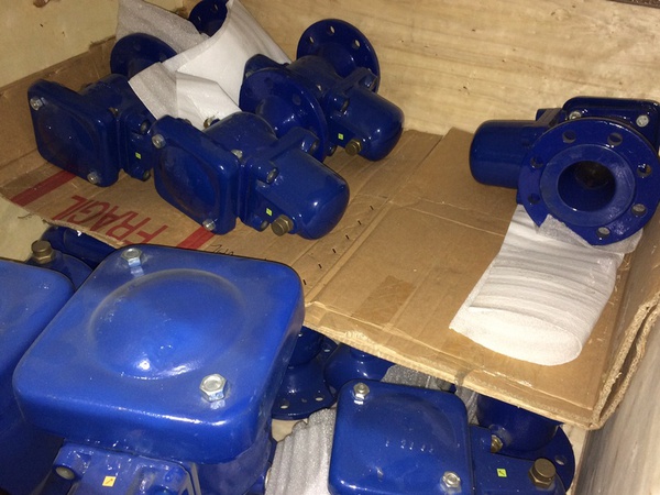 Kapatma ve kontrol vanaları.