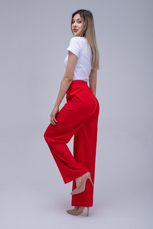 Palazzo pantolon lüks kalite