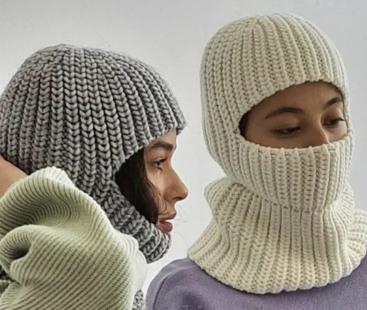 Örme kazak, kazak, şapka vb.