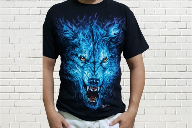 Plain and printed T-shirts