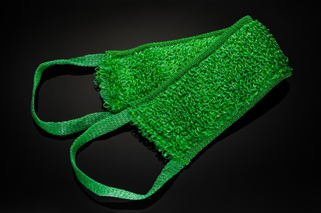 Банная мочалка "Банный пояс" без поролона