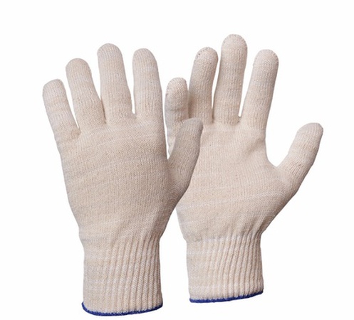 ПЕРЧАТКИ Х/Б 10 КЛАСС | ПЛОТНЫЕ | БЕЛЫЕ