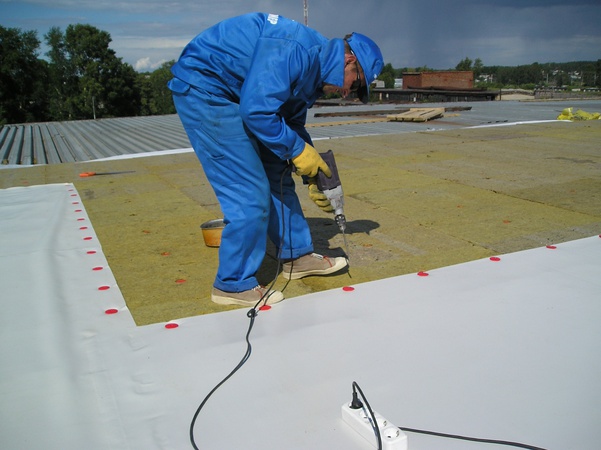 ПВХ мембрана ДЕКОПРАН 1,2мм армированная (31,5м2)