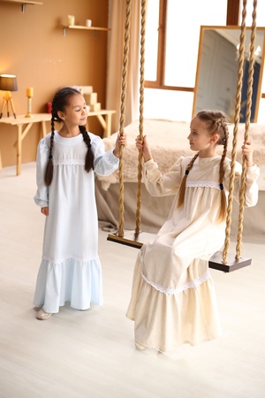 7. Kızlar için yazlık elbise (7-Çocuk partisi elbisesi)