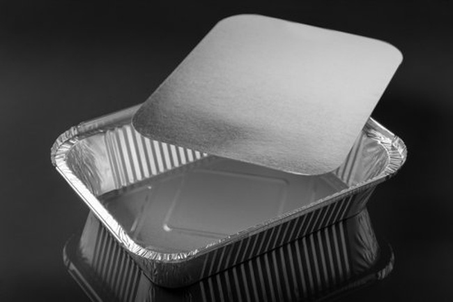 Тара контейнер из пищевой алюминиевой фольги