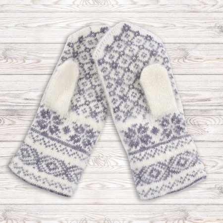 Kadın eldivenleri Kutup grisi boyutsuz