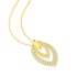 Even &amp; Pétra 14k Gold Stone Drop Necklace