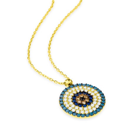 Even & Pétra 14 Ayar Altın Nazar Boncuk Kolye