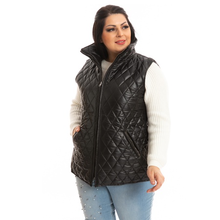 Büyük Beden Kapitone Yelek