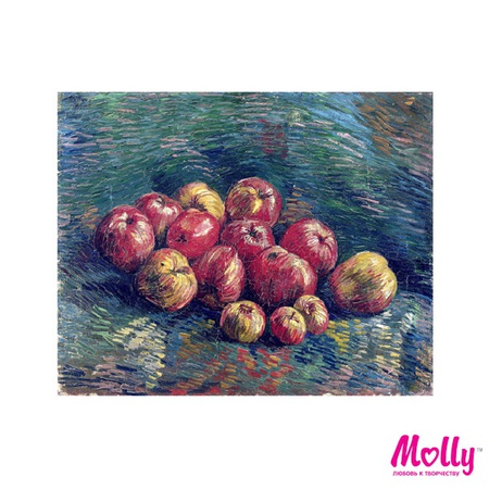 Paint by number Van Gogh. Still life with apples