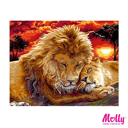 Картина по номерам Сладкая парочка