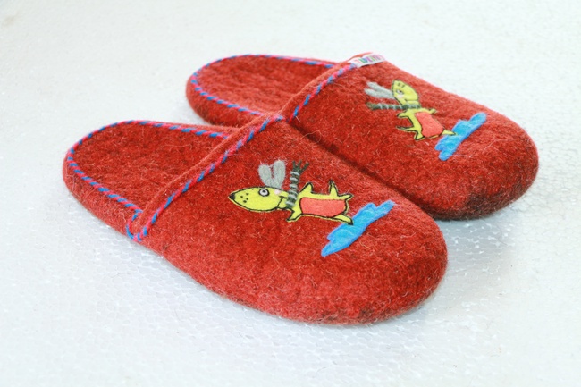 Тапочки Красные