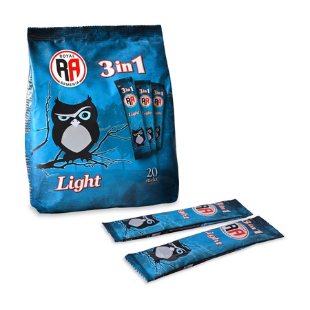 Hazır kahve 3'ü 1 arada "Royal Armenia Soft"