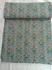 Ethnic Bohemian Drom Home Decor Pan Design Hand Stitching Reversible Block Printed Kantha Work Bed Throw,Wall Decor, Bedding,Quilt,Bed Cover