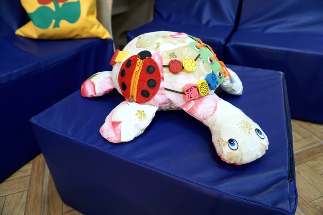 Yumuşak oyun seti &quot;Oynayarak öğrenme&quot;