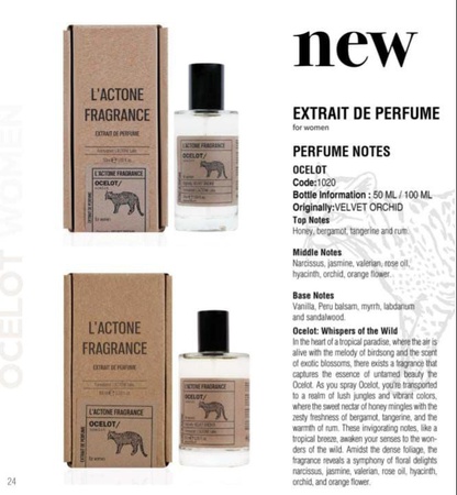 Духи .парфюм 100ML.   PERFUME L'ACTONE   100ML