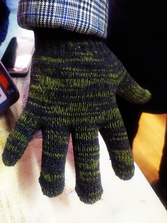 Перчатки вязаные