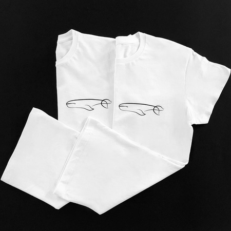 Футболка белая