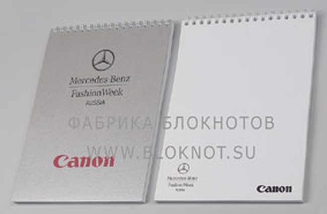 Дизайнерские блокноты А5 на пружине по короткой ст