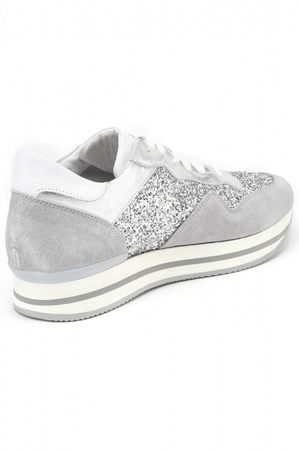 SP036 gri süet spor ayakkabı