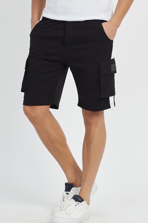 Kargo cepli erkek şort