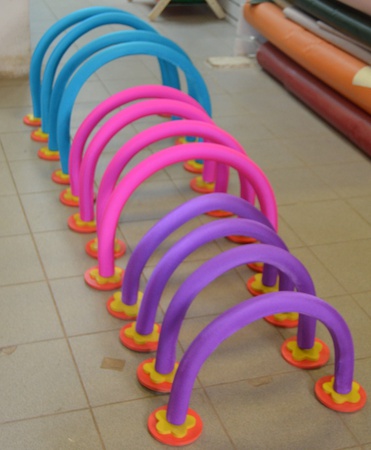 Дуга для подлезания круглая мягкая (ком-т из 3х штук)