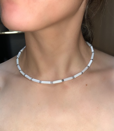 Doğal sedeften yapılmış kolye