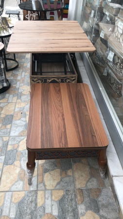 Умный журнальный столик с 4 уровнями