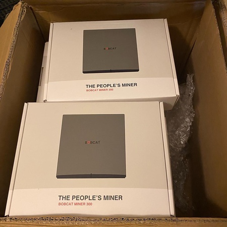 Bobcat 300 Helium $HNT Hotspot Miner