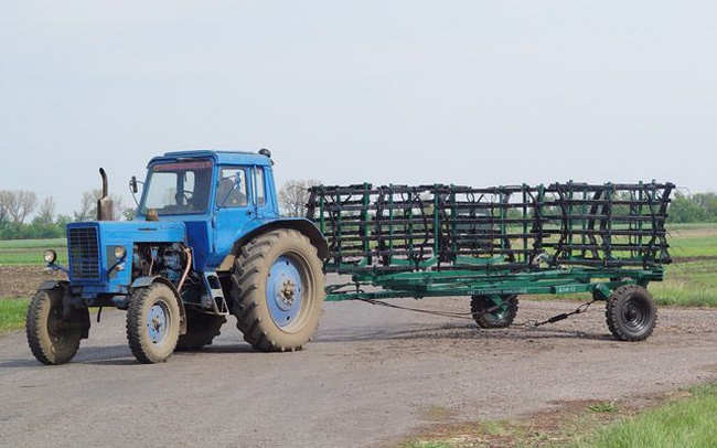 Борона пружинная БПГ-12*