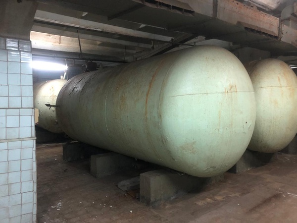 Enameled barrels for food purposes