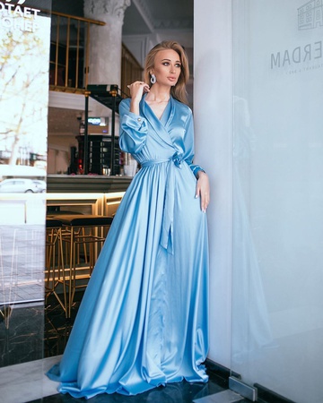 فستان من الحرير “Des Fruits”