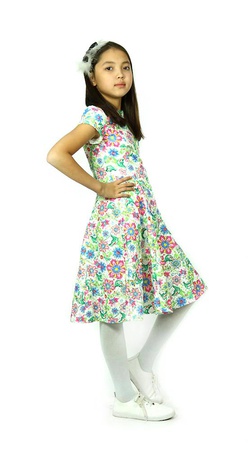 Tina Çiçekli Elbise