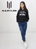 Wholesale knitted hoodies for women with print (click-print)