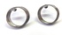 Silver Round Circular Studs