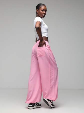 Штаны оверсайз спортивные