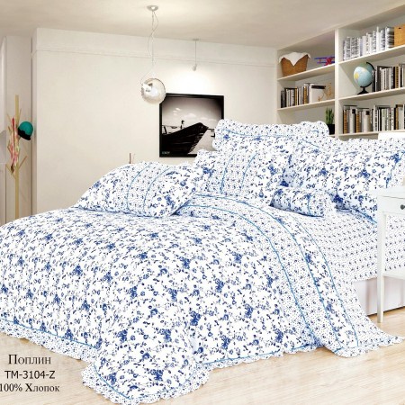 ПОСТЕЛЬНОЕ БЕЛЬЕ ИЗ ПОПЛИНА CТАНДАРТП-043