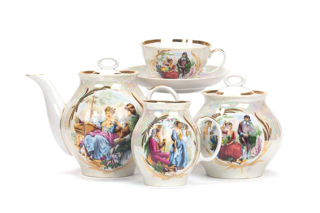 Сервиз чайный 15 предм. Прогулка в усадьбе