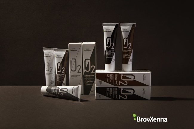 Краска для бровей и ресниц, OXYGEN O2