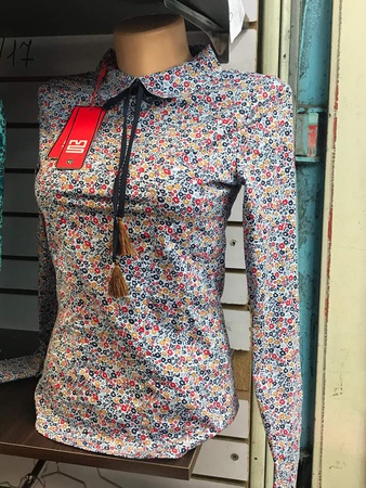 Kadın bluz sanatı. 24 Tiffany