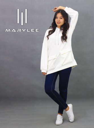 Женские трикотажные худи на оптом