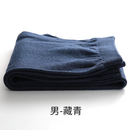 Sonbahar ve kış yeni erkek kaşmir pantolon ince dikişsiz kadın elastik ince saf kaşmir pantolon örme tozluk