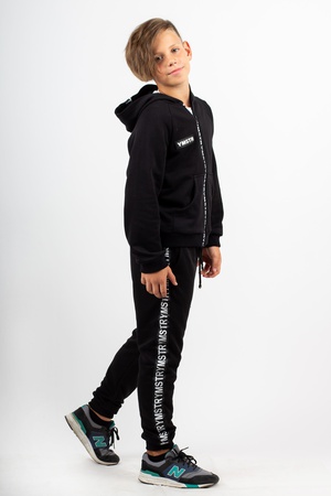 Pants black sports for boys Yumster YF.12.24.002