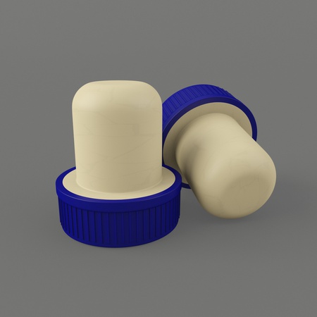 T şekilli iki bileşenli fiş